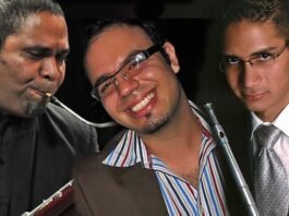 Alexis Angulo, flauta. Carlos Gutierrez, piano. Geronis Bravo, fagot.