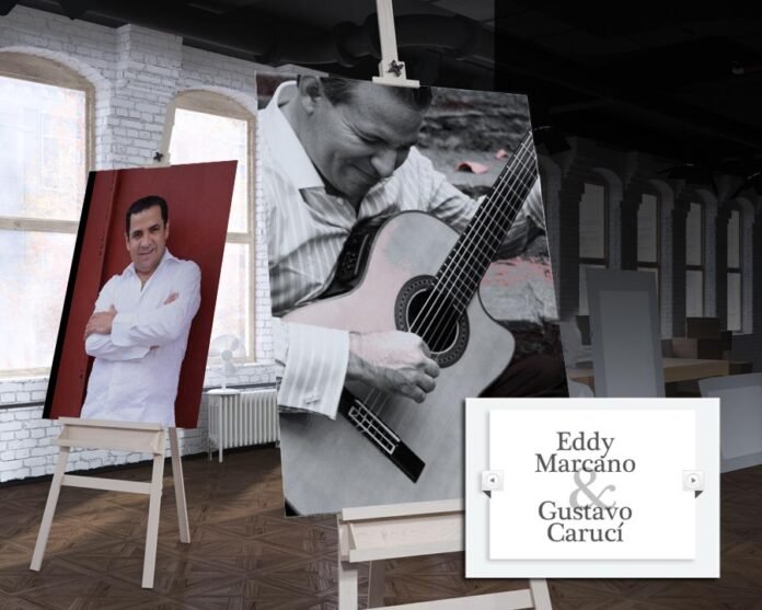 Eddu Marcano y Gustavo Carucí