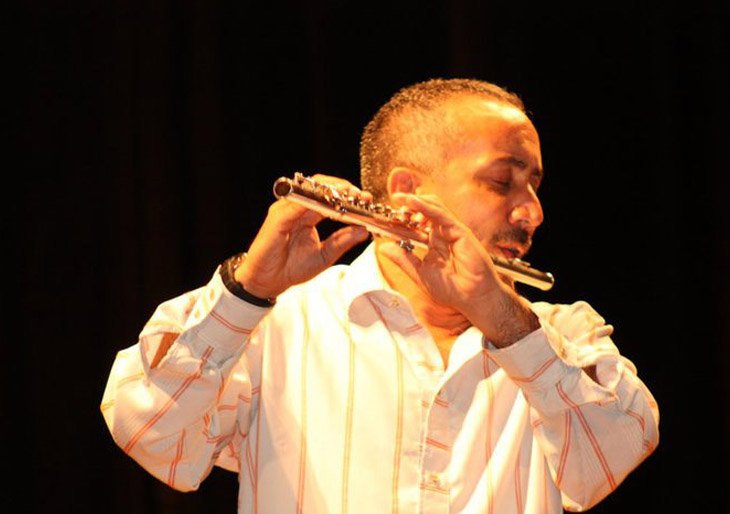 José Carmelo Calabrese junto a la Sinfónica de Carabobo
