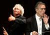 Simon Rattle: «Me dijo que la música le salvó la vida» Simon Rattle y Claudio Abbado
