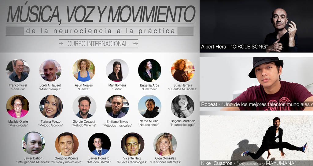 Método BAPNE presenta en Alicante el “Curso Internacional de Música, Voz y Movimiento”