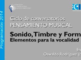 Sonido, timbre y forma: Elementos para la vocalidad