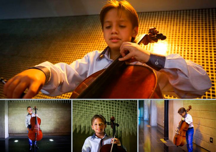 Compromiso y talento suenan en el violonchelo de Marlon Flórez