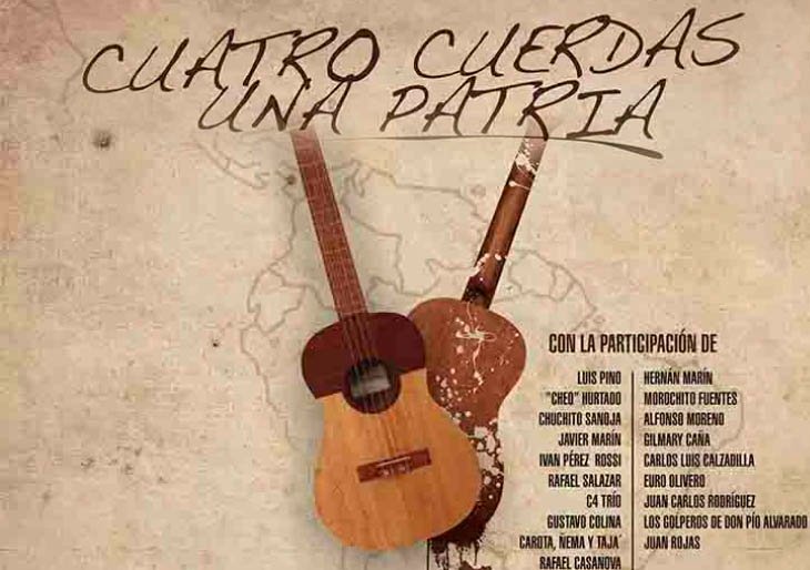“Cuatro cuerdas una patria” reúne a los duros del instrumento nacional Cuatro cuerdas una patria