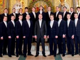 Coro del Monasterio Sretensky de Rusia