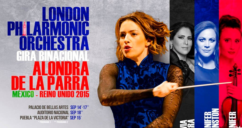 Filarmónica de Londres y Alondra de la Parra preparan gira por México Alondra De la Parra