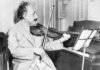 Música, la segunda pasión de Einstein