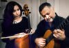 Guitarra y Cello en Recital para el Salón Siglo XXI Lino Atacho (guitarra) y Dánae Atacho (cello)