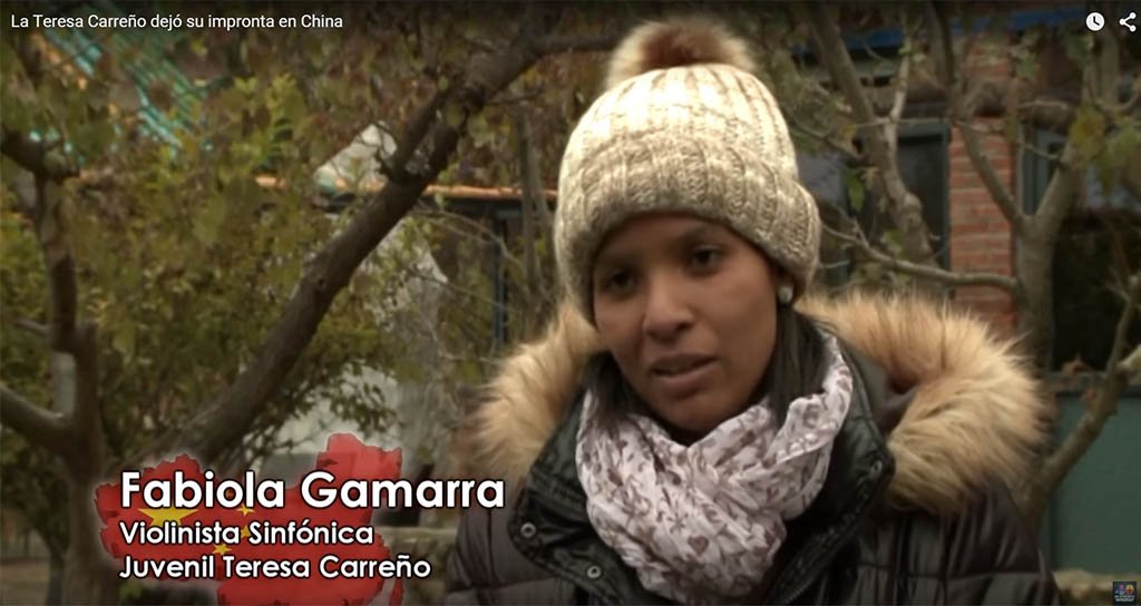 La Teresa Carreño dejó su impronta en China