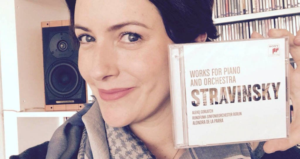 Alondra de la Parra presenta disco con música de Stravinsky Alondra de la Parra