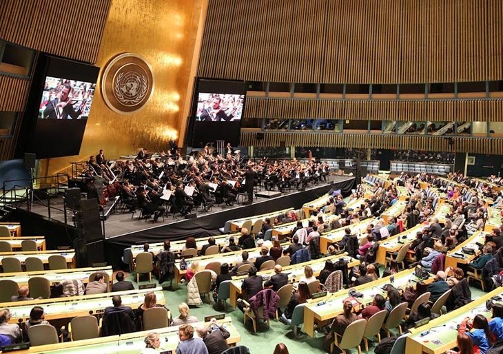 La Sinfónica Simón Bolívar llevó su mensaje de paz al mundo entero
