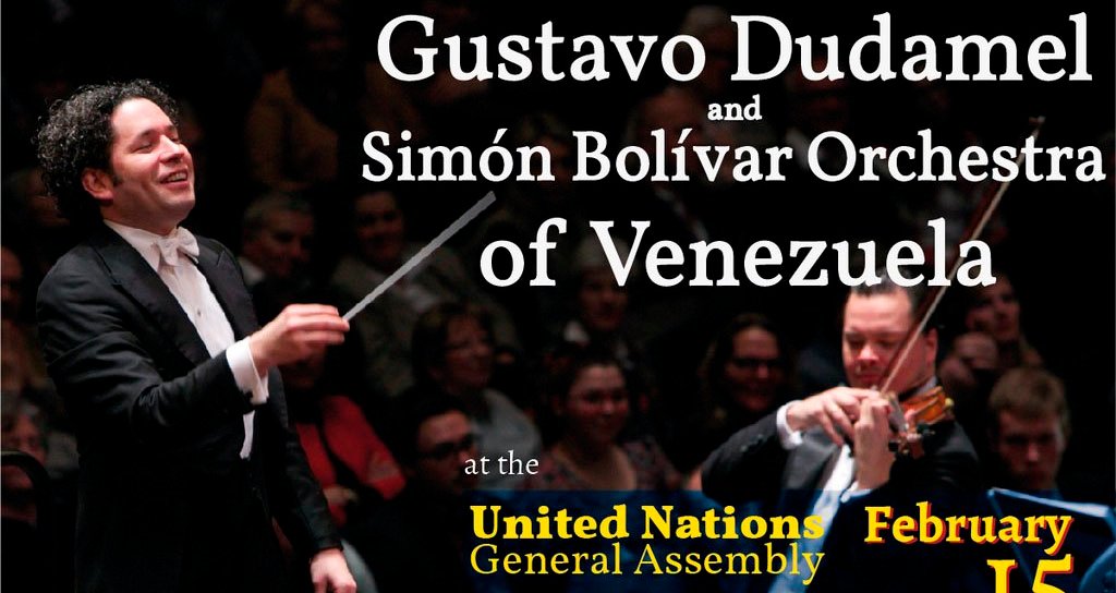 Dudamel dirigirá concierto por la paz en la ONU