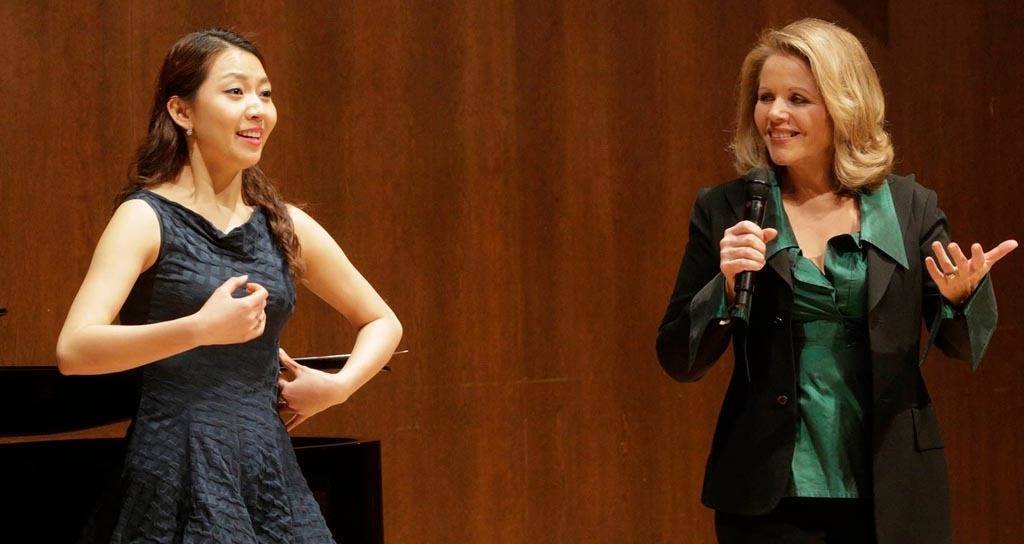 Renée Fleming y el truco de la pajita Renee Fleming