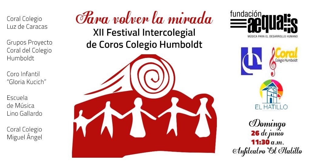 XII Festival Intercolegial de Coros Colegio Humboldt