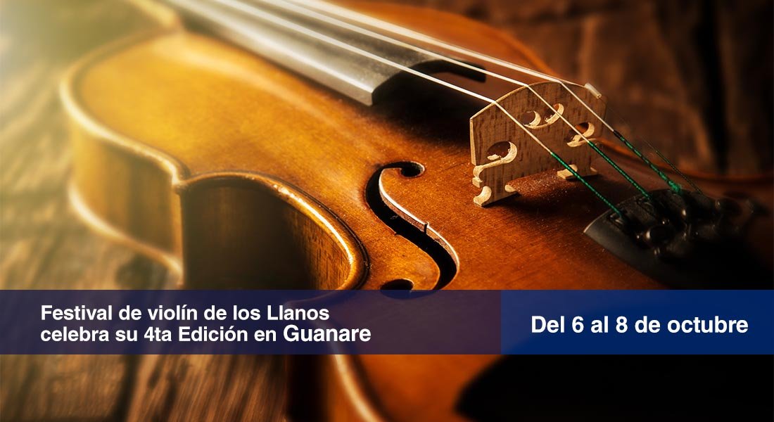 Festival de violín de los Llanos celebra su 4ta Edición en Guanare