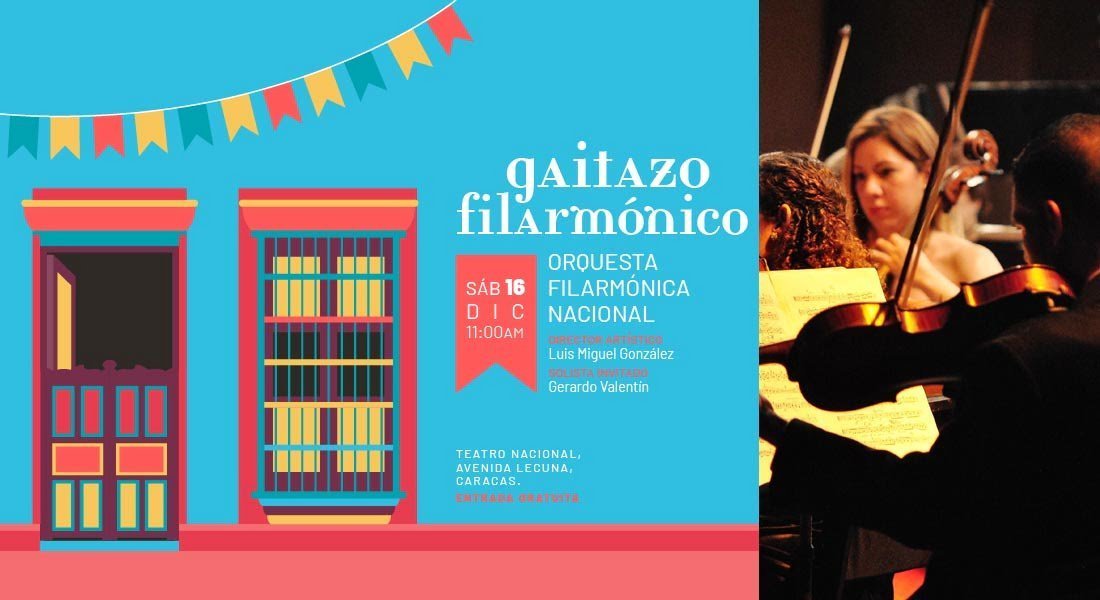OFN presenta Gaitazo Filarmónico en el Teatro Nacional
