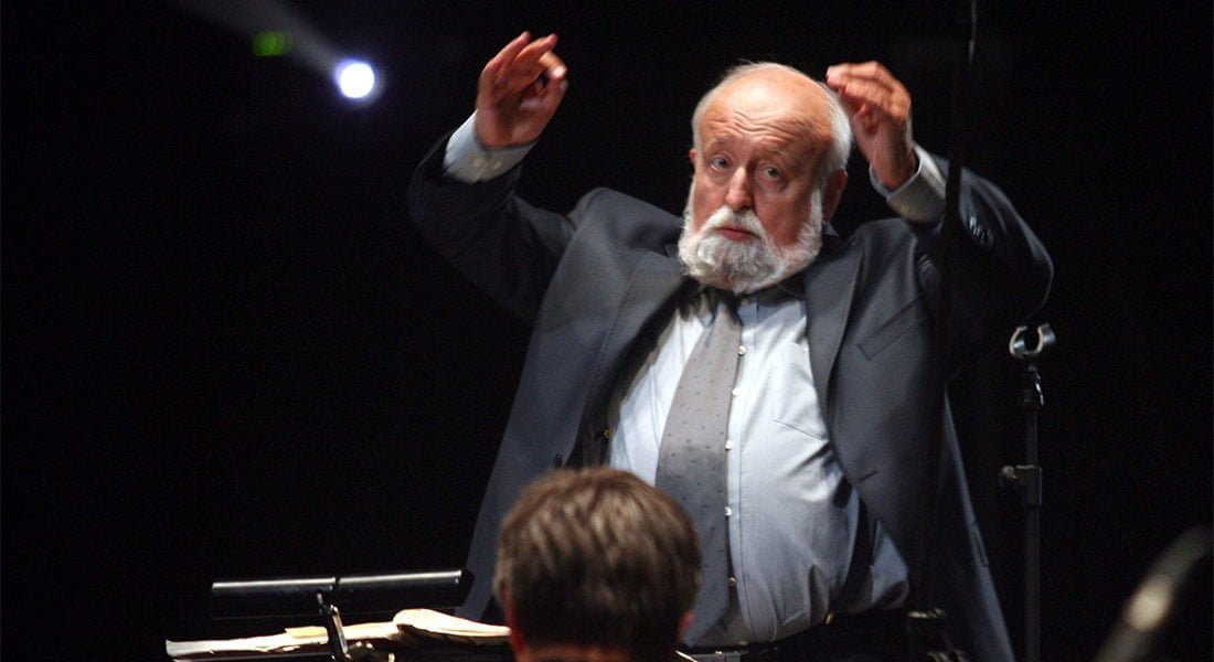 Penderecki: «Quiero ser recordado como un hombre honesto que creía en lo que hacía»