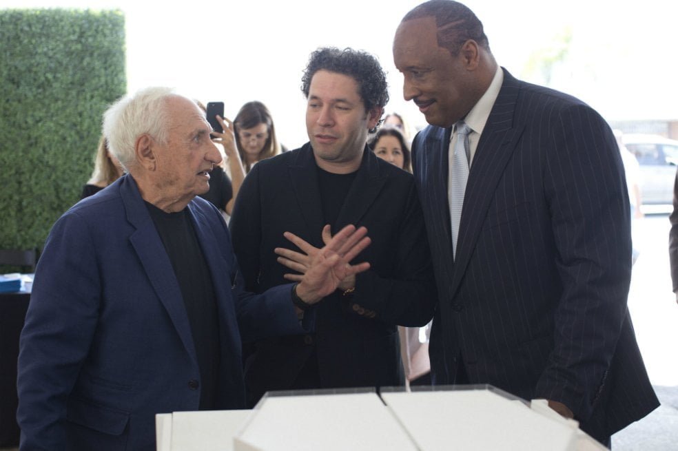 Dudamel y Gehry diseñan la sede de la Orquesta Juvenil de Los Ángeles
