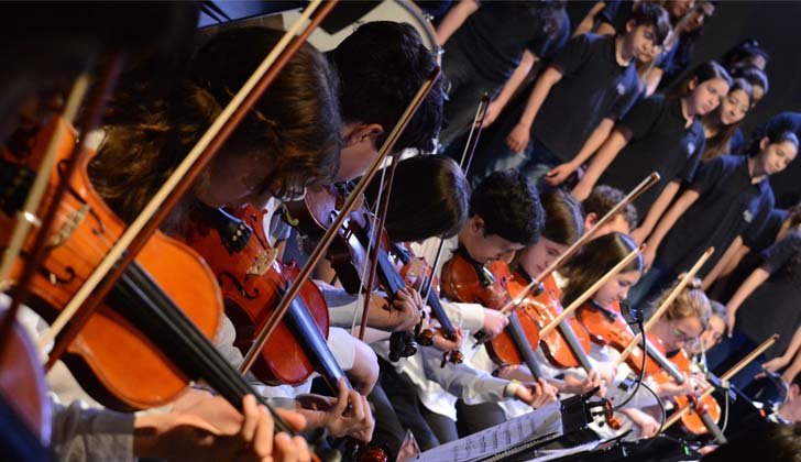 “Un Instrumento, Un Niño” es una herramienta de integración y convivencia