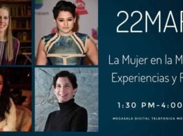 Conversatorio La Mujer en la Música reunirá a cuatro exitosas profesionales de distintas áreas en la MegaSala Digital Movistar
