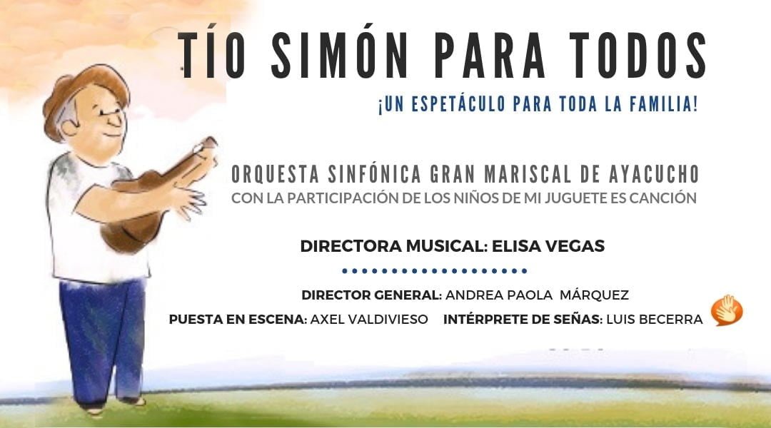 Tío Simón para todos, un espectáculo musical infantil que reconocerá la fauna venezolana en peligro de extinción