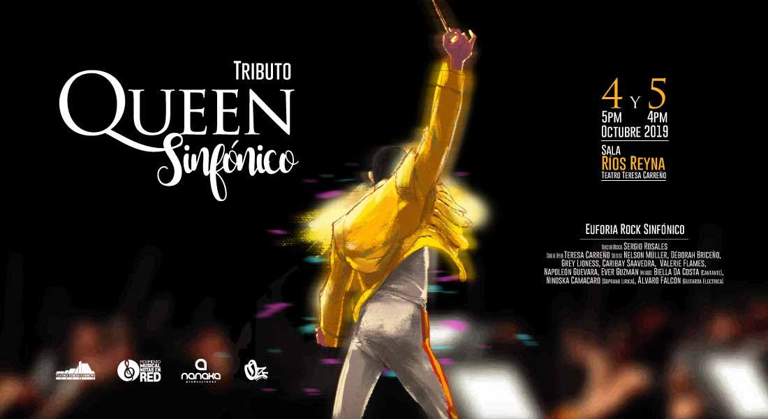 Euforia Rock Sinfónico regresa al Teresa Carreño con “Queen Sinfónico”