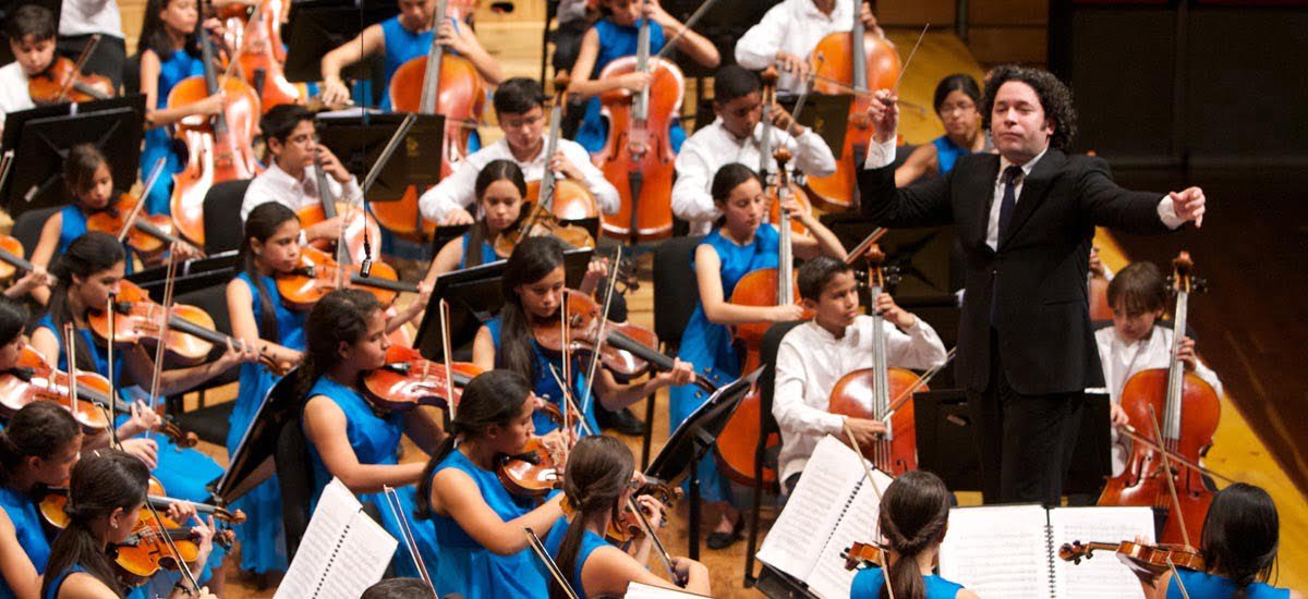 Sinfónica Nacional Infantil bajo la batuta de Gustavo Dudamel llega a la Sala Virtual