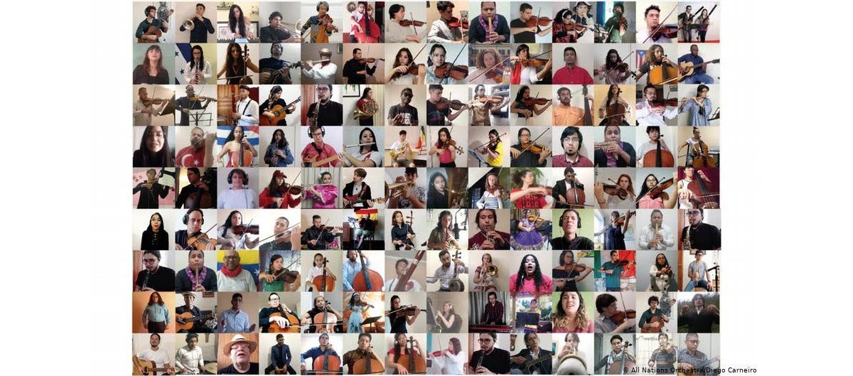 55 naciones haciendo música virtualmente: “All Nations Orchestra” le hace frente al COVID-19
