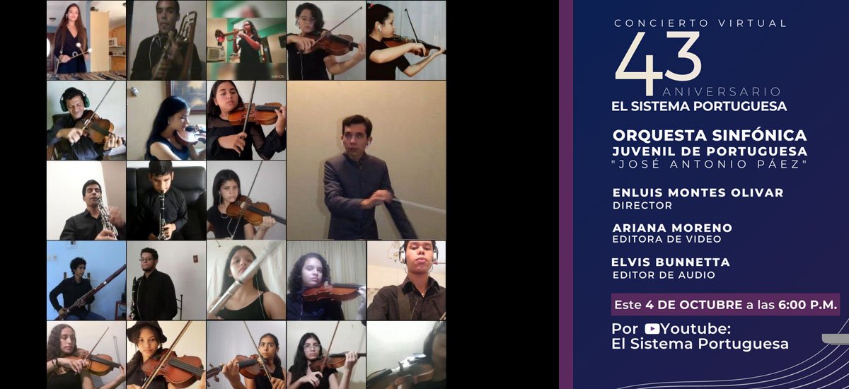 La OSJP y Enluis Montes Olivar asumen el desafío de hacer música en formato digital