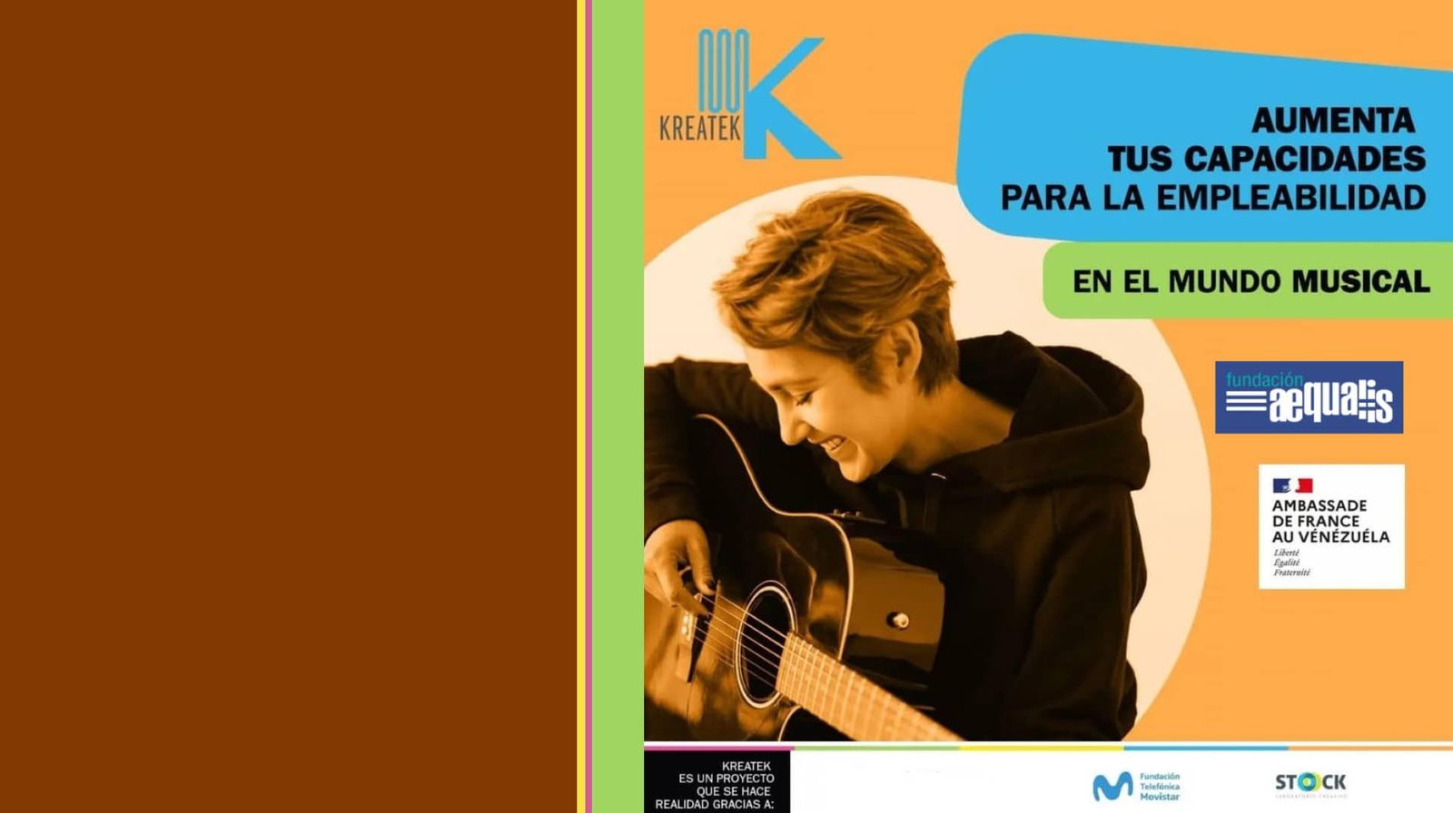 Nace Kreatek, el proyecto que busca abrir oportunidades a los jóvenes en el mundo de la música