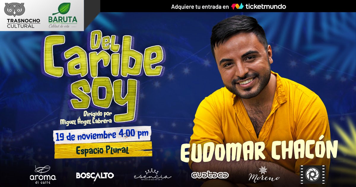 Eudomar Chacón ofrendará su voz al Caribe en concierto