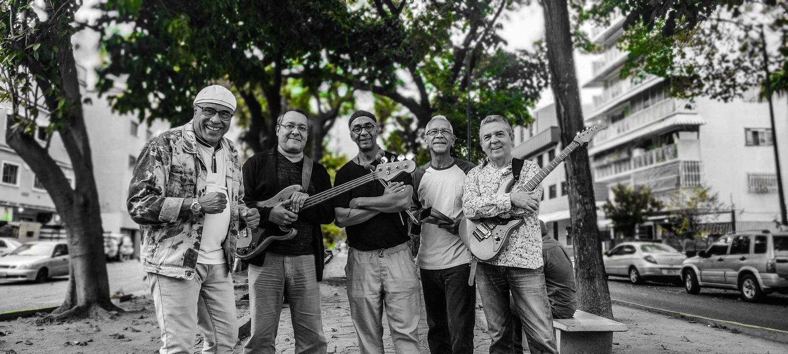 Alfredo Naranjo y su Quinteto representando a Venezuela en el más importante Festival del Caribe