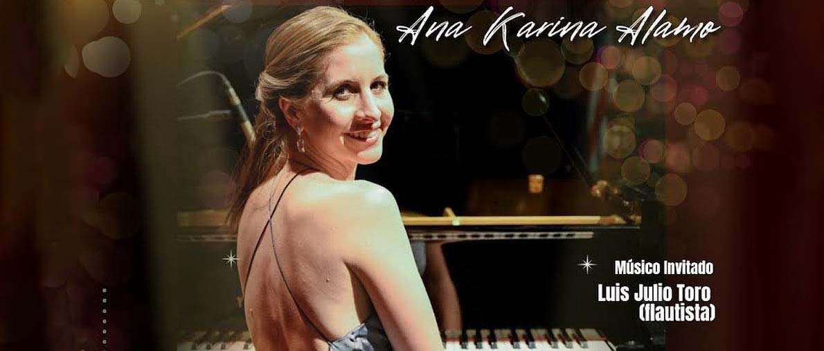 Ana Karina Álamo y Luis Julio Toro: Un Encuentro Mágico de Piano y Flauta en la Quinta de Anauco