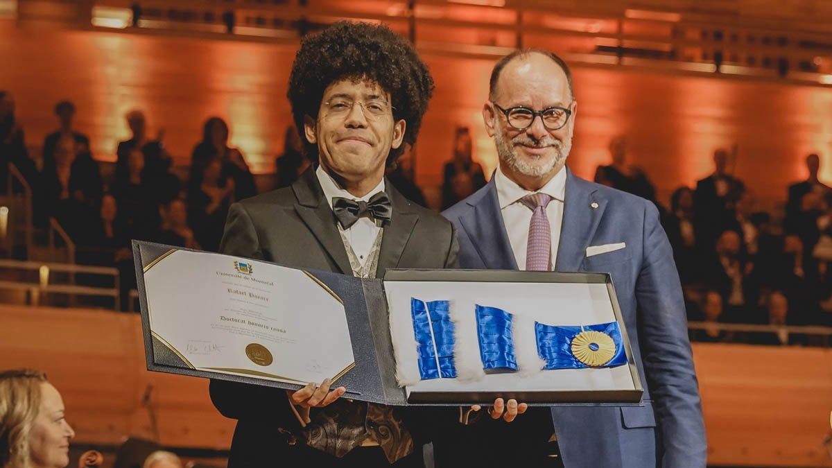 Rafael Payare honrado con Doctorado Honoris Causa por la Université de Montréal