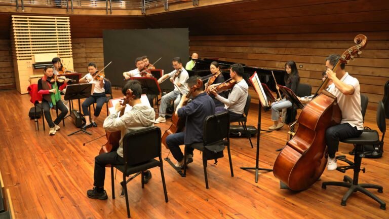 El Sistema recibe a la Orquesta Sinfónica Nacional de China Ensamble de Cámara