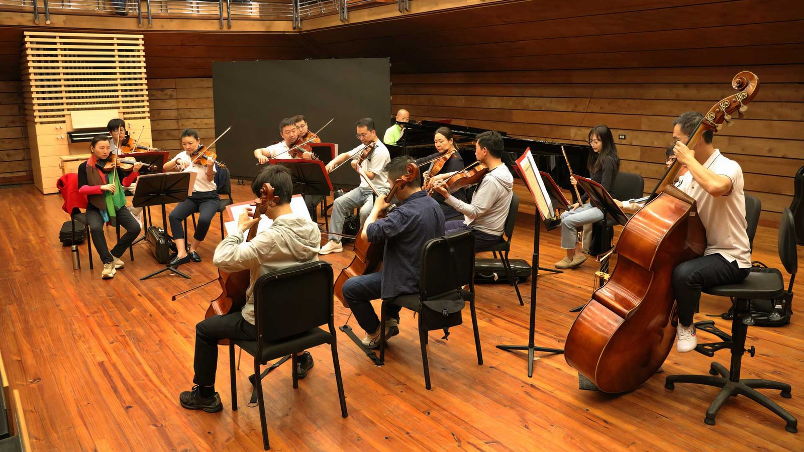 El Sistema recibe a la Orquesta Sinfónica Nacional de China Ensamble de Cámara